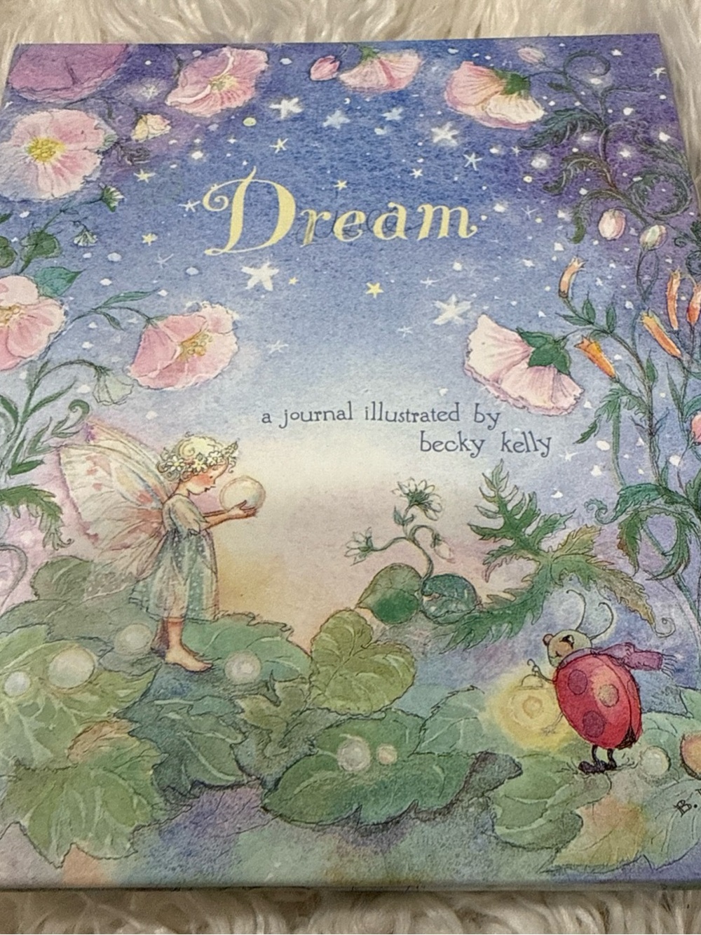 Dream Journal illustrated by Becky Kelly - Pastel Floral Cover